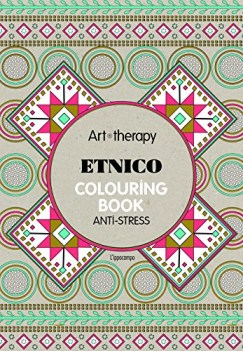 art theraphy etnico colouring book