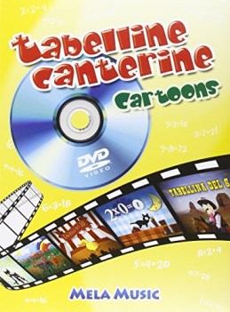 tabelline canterine cartoons +dvd