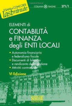 elementi di contabilita e finanza degli enti locali