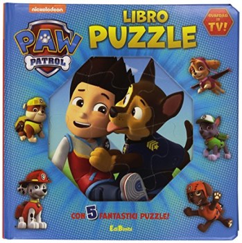 paw patrol libro puzzle