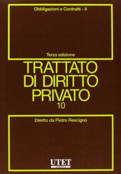 trattato di diritto privato 10