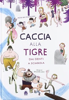 caccia alla tigre dai denti a sciabola