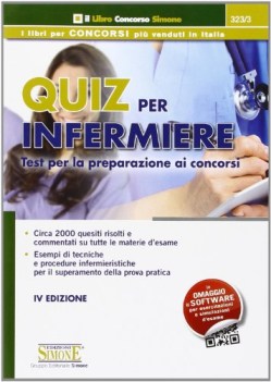 quiz per infermiere. test preparazione ai concorsi