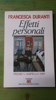 effetti personali (fuori catalogo)