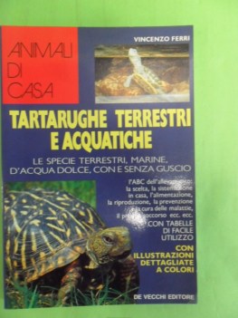 tartarughe terrestri e acquatiche