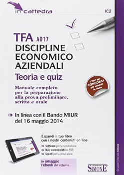 tfa discipline economico aziendali teoria+quiz