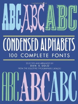 condensed alphabets 100 complete fonts