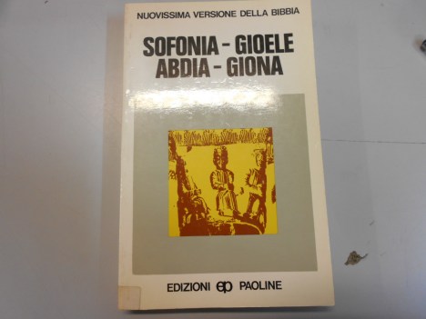 sofonia gioele abdia giona nuovissima versione della bibbia