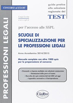 scuole di specializzazione per le professioni legali