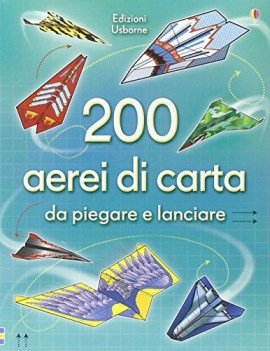 200 aerei di carta da piegare e lanciare