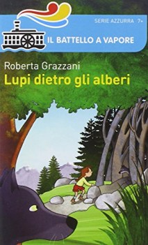 lupi dietro gli alberi