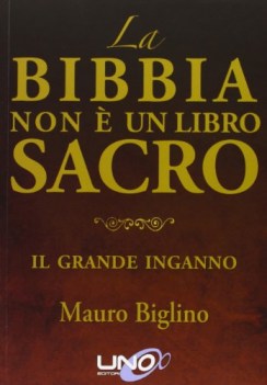 bibbia non  un libro sacro.