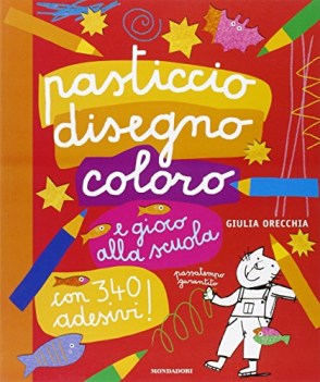 pasticcio disegno coloro gioco alla scuola