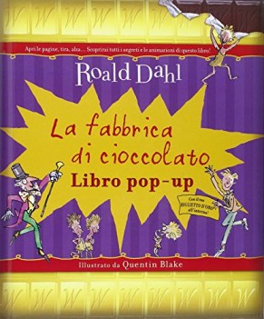 fabbrica di cioccolato libro pop-up