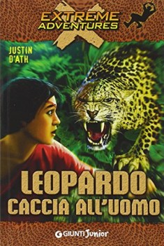 leopardo caccia all\'uomo