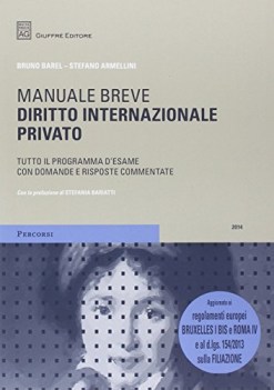 manuale breve diritto internazionale privato