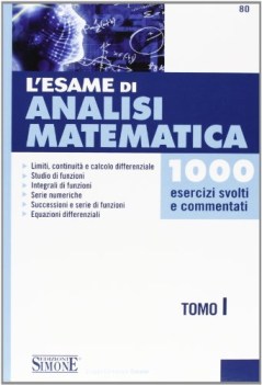 esame di analisi matematica