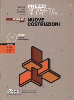 Prezzi informativi dell\'edilizia Nuove costruzioni Febbraio 2014 FC