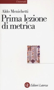 prima lezione di metrica