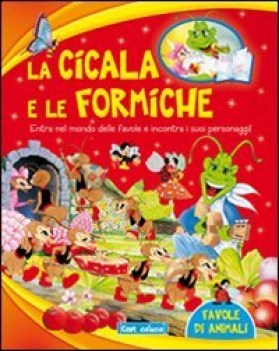 cicala e le formiche (favole di animali)