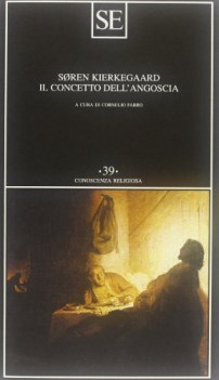 concetto del\'angoscia