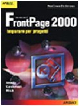 Front page 2000 imparare per progetti