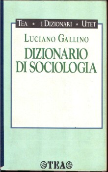 dizionario di sociologia