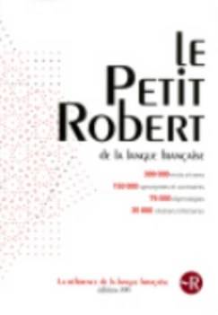 petit robert 2015