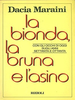 bionda la bruna e l\'asino