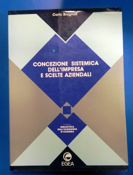 Concezione sistemica dell\'impresa e scelte aziendali