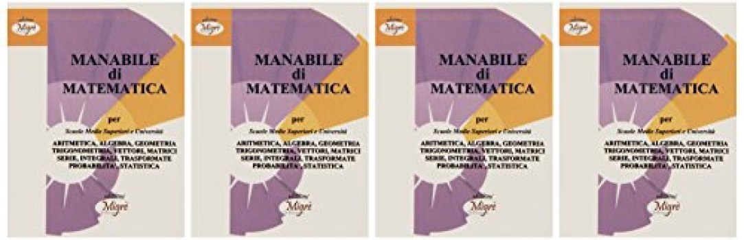 manabile di matematica kit (4 pz.)