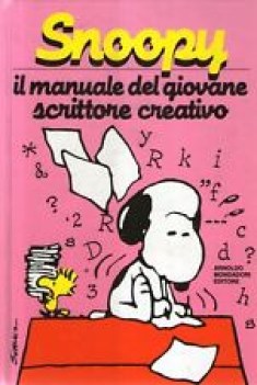 snoopy il manuale del giovane scrittore creativo