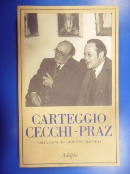 Carteggio Cecchi Praz