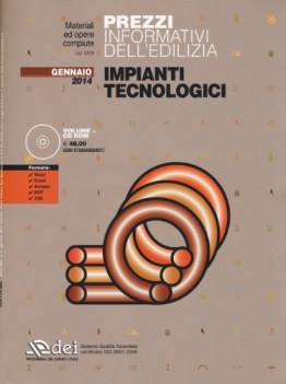 prezzi informativi dell\'edilizia impianti tecnologici+cd