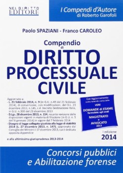 compendio di diritto processuale civile