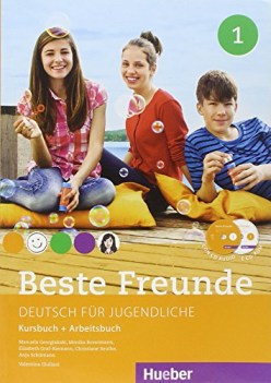 beste freunde 1, libro+esercizi +cd tedesco, grammatica