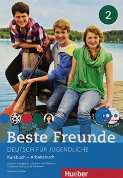 beste freunde 2, libro+esercizi +cd tedesco, grammatica