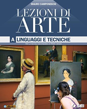 lezioni di arte a+b+quaderno +eb educazione artistica