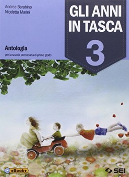 anni in tasca 3 +laboratoio +eb italiano, antologia media