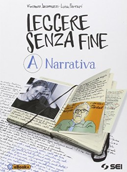 leggere senza fine a+b +eb italiano, antologia bn