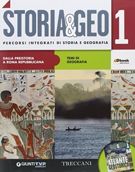 storia&amp;geo 1 + atlante geostorico geografia altri it e ip