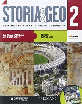 storia&amp;geo 2 (2t) +eb geografia altri it e ip