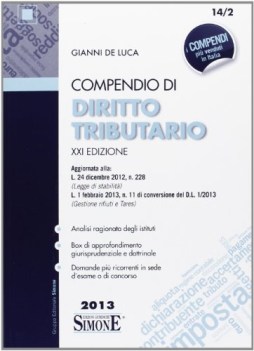 compendio di diritto tributario