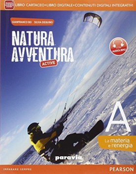 Natura avventura Active a+b+c+d+lab.+dvd rom scienze scuola media