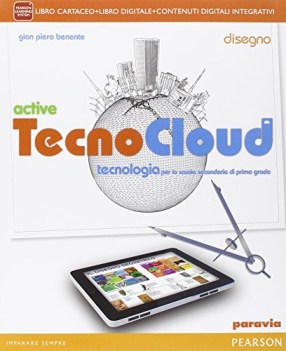 tecno.cloud activebook disegno+tavole+eb educazione tecnica