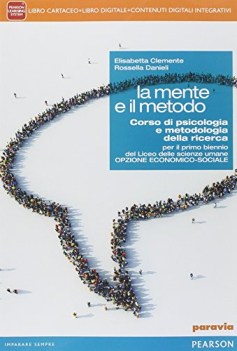 Mente e il metodo +eb psicol.,pedag.,didattica