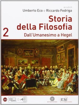 storia della filosofia 2 +eb filosofia,pedag.-manuali