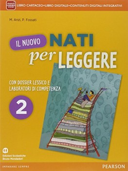 nuovo nati per leggere 2 +eb italiano, antologia media