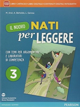 nuovo nati per leggere 3 +eb italiano, antologia media