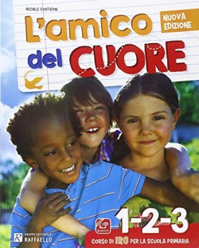 amico del cuore 1-2-3 nuova edizione pack+dvd